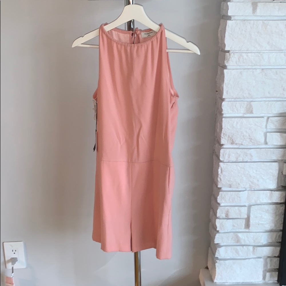 Salmon pink NWT Aritzia romper